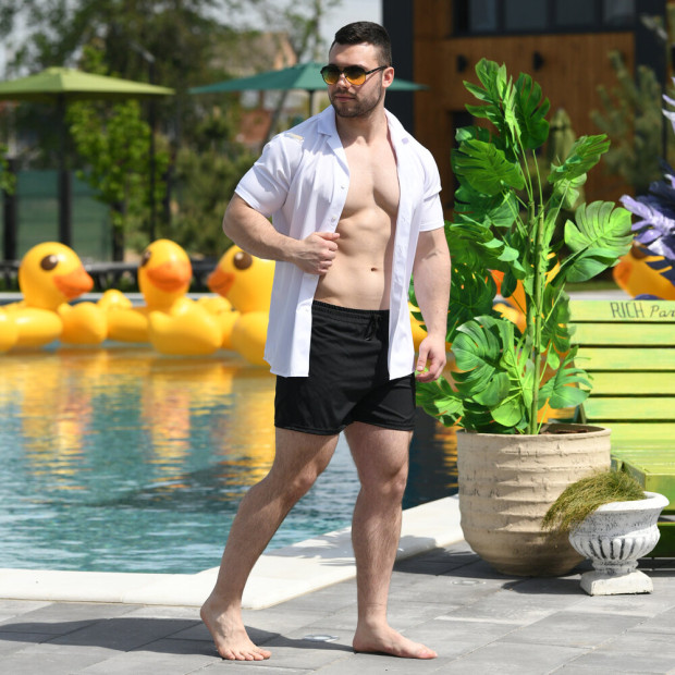 Шорти для плавання Pobedov Pool day Темно-синій - 3