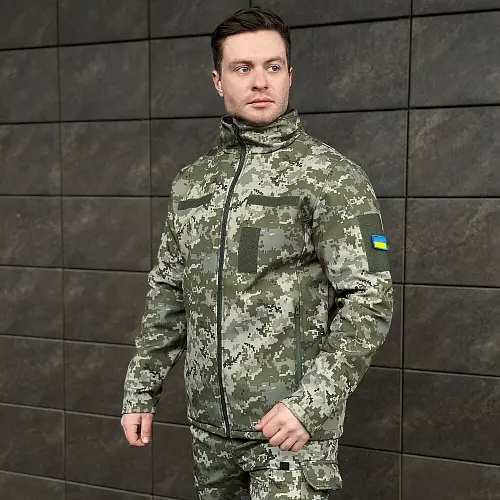Куртка Pobedov Shadow Військова з липучками